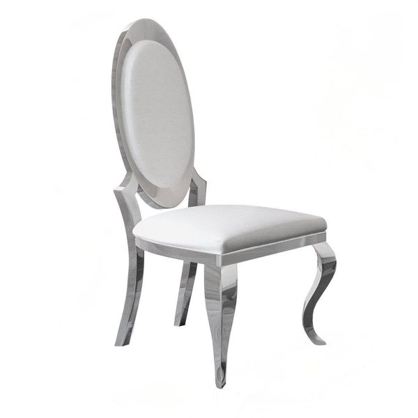 Metal Oval Chair - Set 2