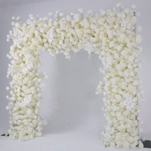 White Floral Arch - 8x8